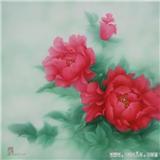 油画《富贵牡丹》系列
