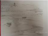 charcoal drawings